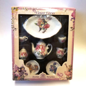 NIB Reutter Porzellan FLOWER FARIES Mini Tea Set